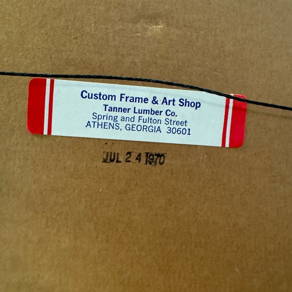 Two well-framed needlepoint clown pictures in gold frames - Picture 6 of 8